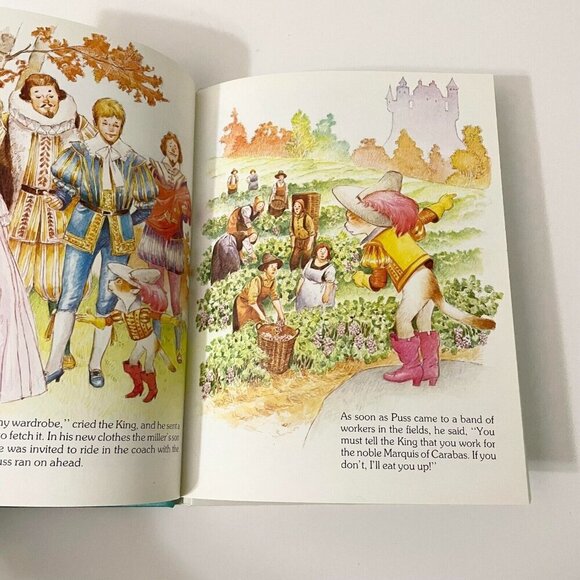 Vintage 1984 Puss in Boots by Wishing Well Books - Picture 12 of 16